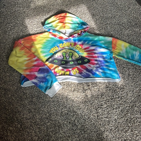 Romwe cropped hoodie - Picture 2 of 5